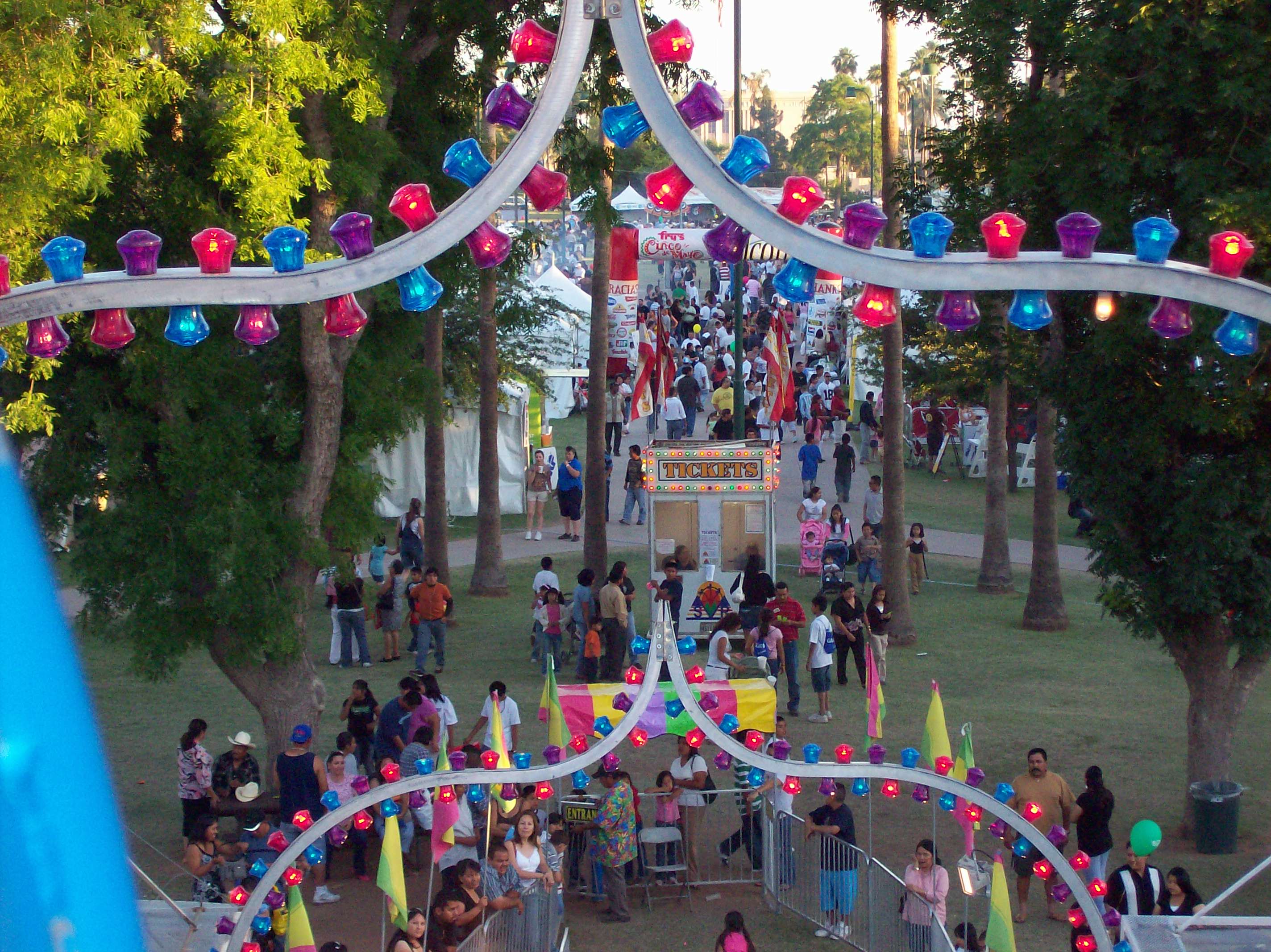 TOP VIEW FROM THE SUPER SLIDE